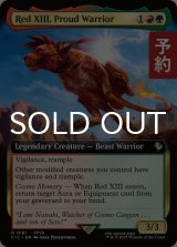 誇り高き戦士、レッドXIII/Red XIII, Proud Warrior (拡張アート版) 【英語版】 [FIC-金R] (予約R)