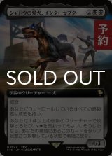 シャドウの愛犬、インターセプター/Interceptor, Shadow's Hound (拡張アート版) 【日本語版】 [FIC-黒R] (予約S)