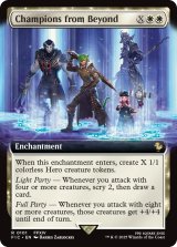 稀なるつわもの/Champions from Beyond (拡張アート版) 【英語版】 [FIC-白R]