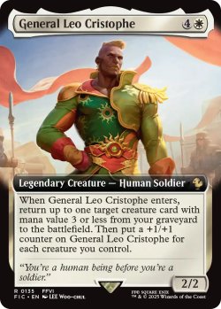 画像1: 将軍、レオ・クリストフ/General Leo Cristophe (拡張アート版) 【英語版】 [FIC-白R]