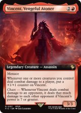 復讐の贖罪者、ヴィンセント/Vincent, Vengeful Atoner (拡張アート版) 【英語版】 [FIC-赤R]