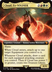 元ソルジャー、クラウド/Cloud, Ex-SOLDIER (拡張アート版) 【英語版】 [FIC-金MR]