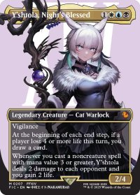魔女、ヤ・シュトラ・ルル/Y'shtola, Night's Blessed (全面アート版) 【英語版】 [FIC-金MR]