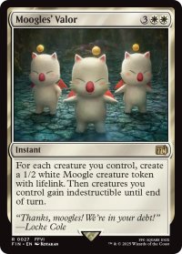 モーグリたちの奮闘/Moogles' Valor 【英語版】 [FIN-白R]