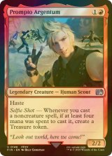 [FOIL] プロンプト・アージェンタム/Prompto Argentum 【英語版】 [FIN-赤U]