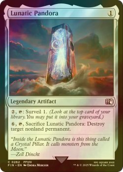 画像1: [FOIL] ルナティック・パンドラ/Lunatic Pandora 【英語版】 [FIN-灰C]