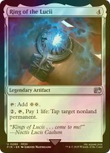 [FOIL] 光耀の指輪/Ring of the Lucii 【英語版】 [FIN-灰U]