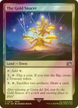 [FOIL] ゴールドソーサー/The Gold Saucer 【英語版】 [FIN-土地U]