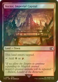 [FOIL] 帝国首都、ベクタ/Vector, Imperial Capital 【英語版】 [FIN-土地C]