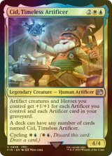 [FOIL] 独創的な革新者、シド/Cid, Timeless Artificer No.408 【英語版】 [FIN-金U]