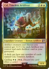[FOIL] 独創的な革新者、シド/Cid, Timeless Artificer No.410 【英語版】 [FIN-金U]