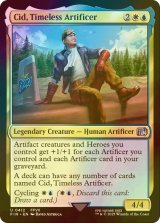 [FOIL] 独創的な革新者、シド/Cid, Timeless Artificer No.412 【英語版】 [FIN-金U]