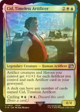 [FOIL] 独創的な革新者、シド/Cid, Timeless Artificer No.413 【英語版】 [FIN-金U]
