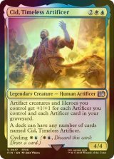 [FOIL] 独創的な革新者、シド/Cid, Timeless Artificer No.417 【英語版】 [FIN-金U]