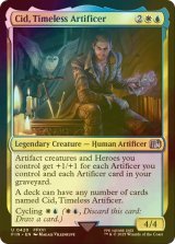 [FOIL] 独創的な革新者、シド/Cid, Timeless Artificer No.420 【英語版】 [FIN-金U]