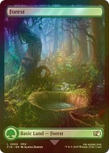 [FOIL] 森/Forest No.306 (全面アート版) 【英語版】 [FIN-土地C]