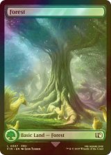 [FOIL] 森/Forest No.307 (全面アート版) 【英語版】 [FIN-土地C]