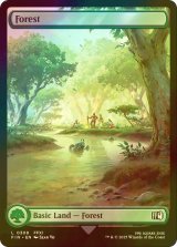 [FOIL] 森/Forest No.308 (全面アート版) 【英語版】 [FIN-土地C]