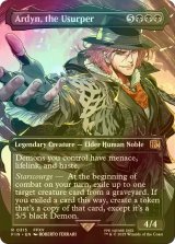 [FOIL] 簒奪者、アーデン/Ardyn, the Usurper No.315 (全面アート版) 【英語版】 [FIN-黒R]