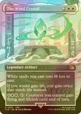 [FOIL] 風のクリスタル/The Wind Crystal (全面アート版) 【英語版】 [FIN-白R]