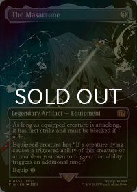 [FOIL] 正宗/The Masamune (全面アート版) 【英語版】 [FIN-灰R]