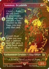 [FOIL] 召喚：ブリュンヒルデ/Summon: Brynhildr (全面アート版) 【英語版】 [FIN-赤R]