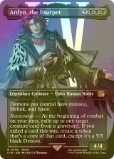 [FOIL] 簒奪者、アーデン/Ardyn, the Usurper No.379 (全面アート版) 【英語版】 [FIN-黒R]