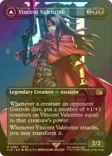 [FOIL] ヴィンセント・ヴァレンタイン/Vincent Valentine No.383 (全面アート版) 【英語版】 [FIN-黒R]