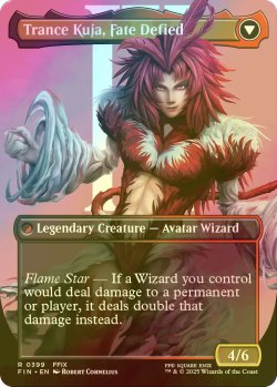 画像2: [FOIL] ジェノムの魔術師、クジャ/Kuja, Genome Sorcerer No.399 (全面アート版) 【英語版】 [FIN-金R]