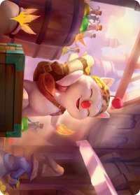 モーグリの商人、スティルツキン/Stiltzkin, Moogle Merchant No.003 (箔押し版) 【英語版】 [FIN-アート]