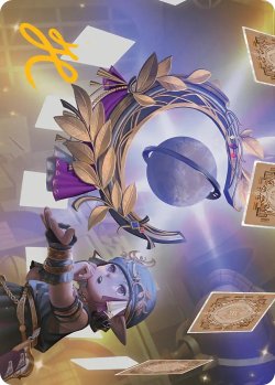 画像1: 「占星術師」の天球儀/Astrologian's Planisphere No.004 (箔押し版) 【日本語版】 [FIN-アート]