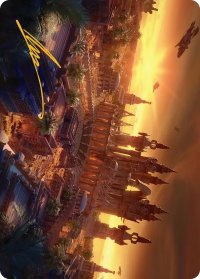 王都ラバナスタ/Rabanastre, Royal City No.018 (箔押し版) 【英語版】 [FIN-アート]