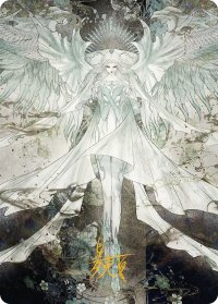 マザークリスタル、ハイデリン/Hydaelyn, the Mothercrystal No.034 (箔押し版) 【英語版】 [FIN-アート]