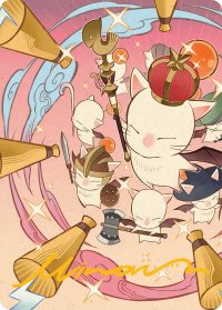 召喚：蛮神善王モグル・モグXII世/Summon: Good King Mog XII No.041 (箔押し版) 【英語版】 [FIN-アート]