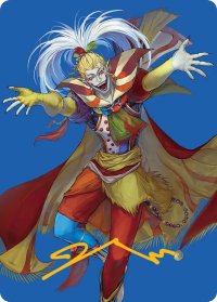 人造魔導士、ケフカ/Kefka, Court Mage No.046 (箔押し版) 【英語版】 [FIN-アート]