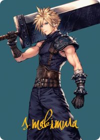 元ソルジャー、クラウド/Cloud, Ex-SOLDIER No.050 (箔押し版) 【英語版】 [FIN-アート]