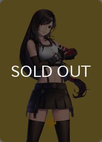 格闘家、ティファ/Tifa, Martial Artist No.052 (箔押し版) 【英語版】 [FIN-アート]