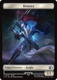 騎士/KNIGHT & 英雄/HERO No.002 【英語版】 [FIN-トークン]