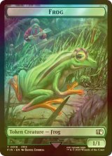 [FOIL] カエル/Frog & 英雄/Hero No.008 【英語版】 [FIN-トークン]