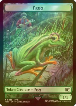 画像1: [FOIL] カエル/Frog & 英雄/Hero No.009 【英語版】 [FIN-トークン]