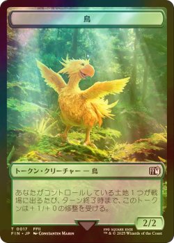 画像1: [FOIL] 鳥/Bird No.017 & 英雄/Hero No.009 【日本語版】 [FIN-トークン]