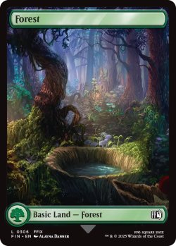 画像1: 森/Forest No.306 (全面アート版) 【英語版】 [FIN-土地C]