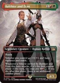 空賊バルフレアとフラン/Balthier and Fran No.319 (全面アート版) 【英語版】 [FIN-金R]