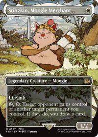 モーグリの商人、スティルツキン/Stiltzkin, Moogle Merchant (全面アート版) 【英語版】 [FIN-白R]
