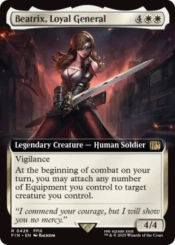 画像1: 忠実なる将軍、ベアトリクス/Beatrix, Loyal General (拡張アート版) 【英語版】 [FIN-白R]