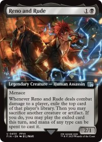 レノとルード/Reno and Rude (拡張アート版) 【英語版】 [FIN-黒U]