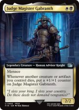 ジャッジマスター、ガブラス/Judge Magister Gabranth (拡張アート版) 【英語版】 [FIN-金U]