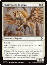 砕け翼のペガサス/Shatterwing Pegasus 【英語版】 [FRA-白C]