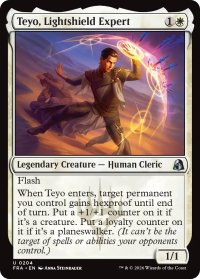 光盾の熟練者、テヨ/Teyo, Lightshield Expert 【英語版】 [FRA-白U]