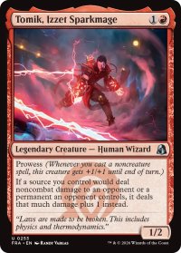 イゼットの火花魔道士、トミク/Tomik, Izzet Sparkmage 【英語版】 [FRA-赤U]